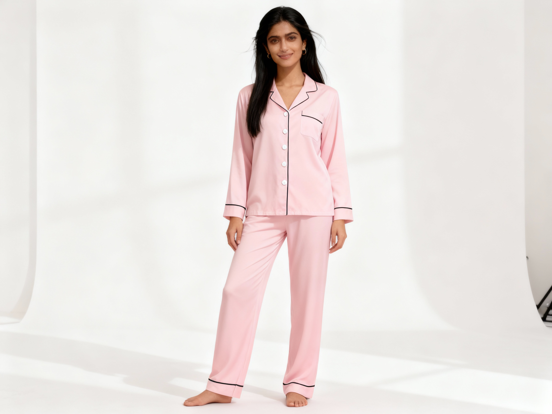 Samia Fiaz Winter Cozy Pyjamas. 100% Organic wool.