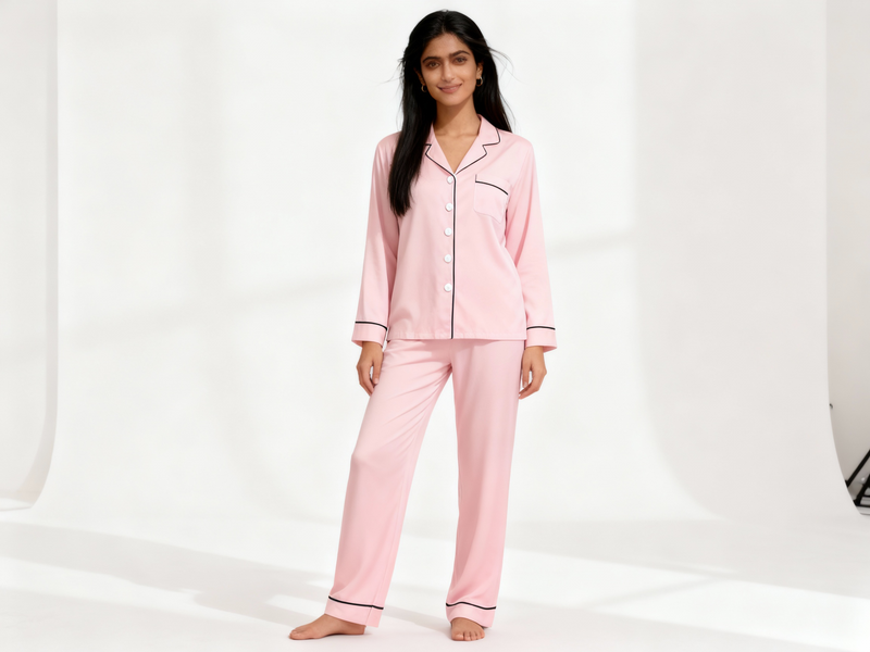 Samia Fiaz Winter Cozy Pyjamas. 100% Organic wool.