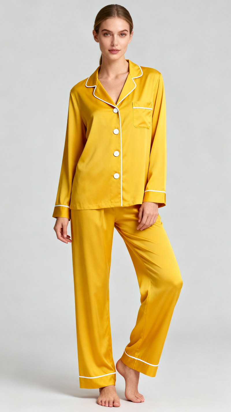 Samia Fiaz Winter Cozy Pyjamas. 100% Organic wool.